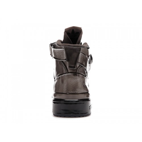 Кроссы adidas Forum Hi Jeremy Scott Dipped Black - мужская сетка размеров