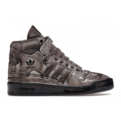 Кроссы adidas Forum Hi Jeremy Scott Dipped Black - мужская сетка размеров