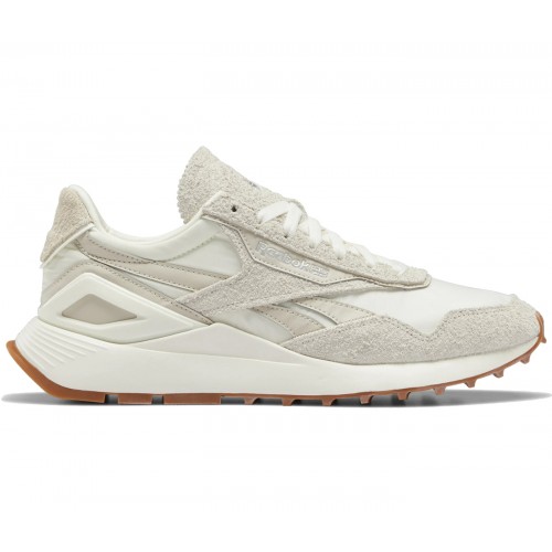 Кроссы Reebok Classic Leather Legacy AZ Beige Grey - мужская сетка размеров