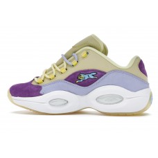 Кроссовки Reebok Question Low BBC Ice Cream Running Dog Yellow Purple