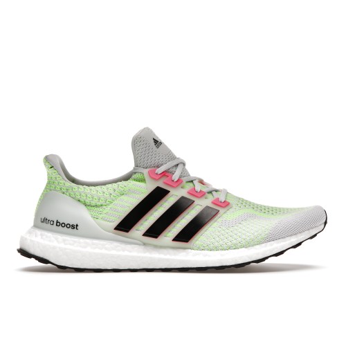 Кроссы adidas Ultra Boost 5.0 DNA Dash Grey Signal Green - мужская сетка размеров