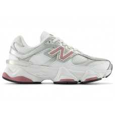 Подростковые New Balance 9060 White Rosewood Silver (GS)