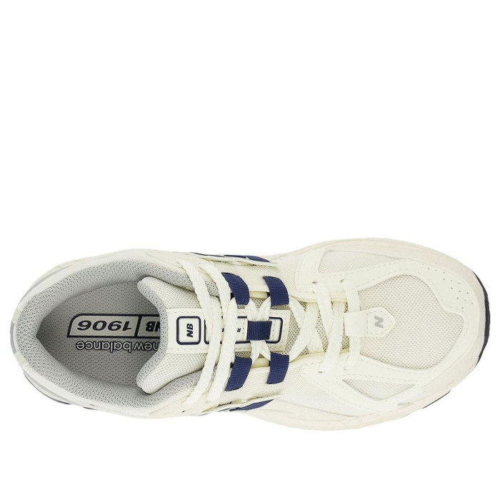 New Balance 1906R Big Kid Cream Navy - подростковая сетка размеров New Balance 1906R Big Kid Cream Navy - подростковая сетка размеров