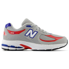 Подростковые New Balance 2002R Grey Red Blue (GS)
