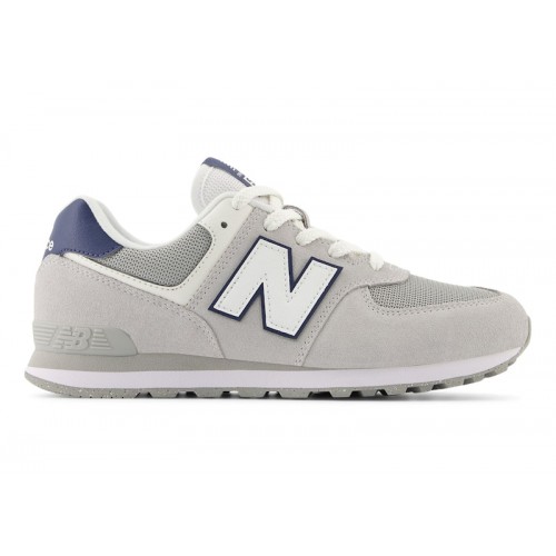 New Balance 574 Brighton Grey Navy (GS) - подростковая сетка размеров