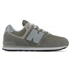 Подростковые кроссовки New Balance 574 Core Grey White (GS)