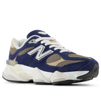 Подростковые New Balance 9060 Navy Mushroom (GS)
