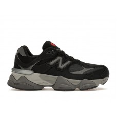 Подростковые кроссовки New Balance 9060 Black Grey (GS)