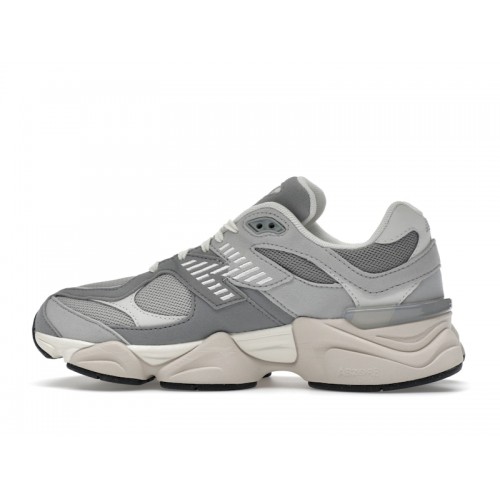 Кроссы New Balance 9060 Slate Grey Raincloud (GS) - подростковая сетка размеров