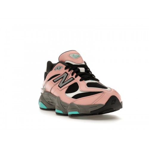 Кроссы New Balance 9060 Pink Teal (GS) - подростковая сетка размеров