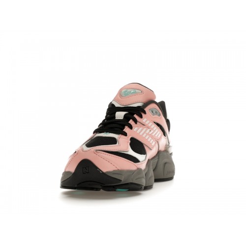 Кроссы New Balance 9060 Pink Teal (GS) - подростковая сетка размеров