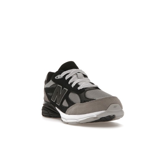 Кроссы New Balance 990v3 MiUSA DTLR GR3YSCALE (GS) - подростковая сетка размеров