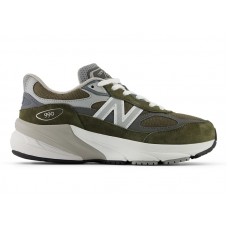 Подростковые New Balance 990v6 Olive Grey (GS)