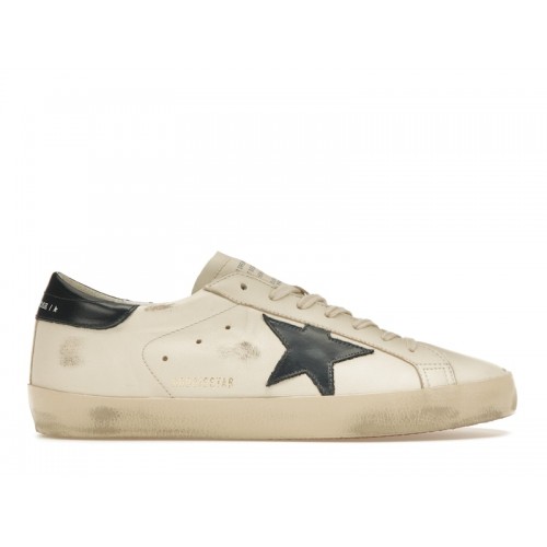 Golden Goose Super-Star Beige Night Blue - мужская сетка размеров
