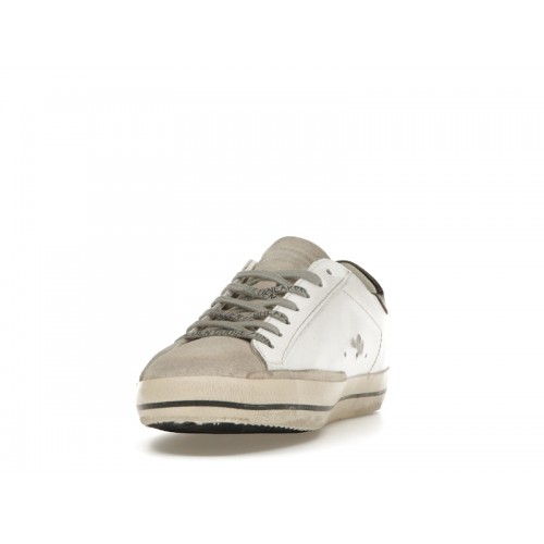 Golden Goose Super-Star White Seedpearl Green - мужская сетка размеров