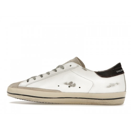 Golden Goose Super-Star White Seedpearl Green - мужская сетка размеров