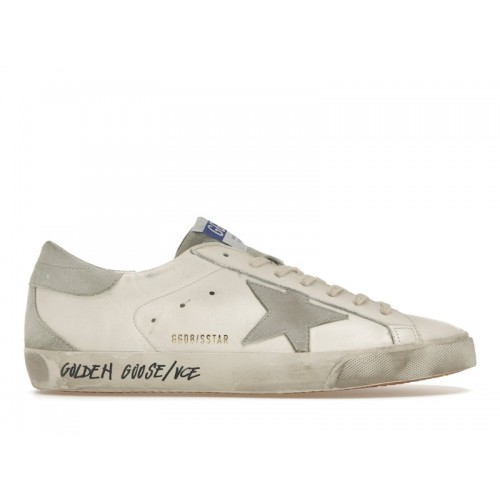 Golden Goose Super-Star White Ice Grey - мужская сетка размеров