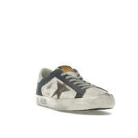 Golden Goose Super Star White Dark Blue Gun Metal