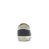 Golden Goose Super Star White Dark Blue Gun Metal