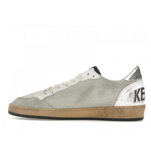 Golden Goose Ball Star Light Silver Black - мужская сетка размеров