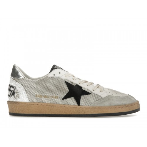 Golden Goose Ball Star Light Silver Black - мужская сетка размеров