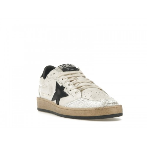 Golden Goose Ball-Star Low White Nappa Black Star - мужская сетка размеров