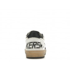 Golden Goose Ball-Star Low White Nappa Black Star