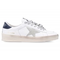 Golden Goose Stardan White Ice Gray Blue Navy