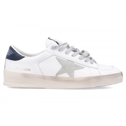 Golden Goose Stardan White Ice Gray Blue Navy - мужская сетка размеров