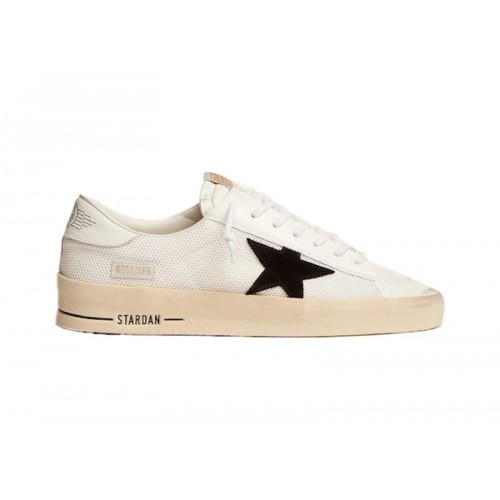 Golden Goose Stardan White Black - мужская сетка размеров