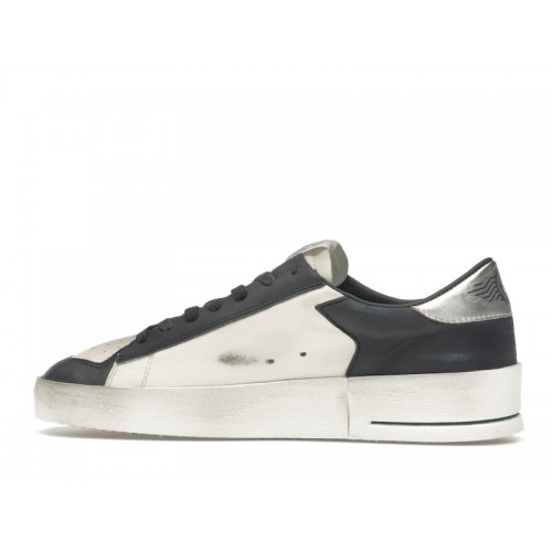 Golden Goose Stardan Optic White Navy Silver - мужская сетка размеров