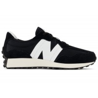 Подростковые кроссовки New Balance 327 Black White (GS)