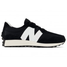 Подростковые кроссовки New Balance 327 Black White (GS)