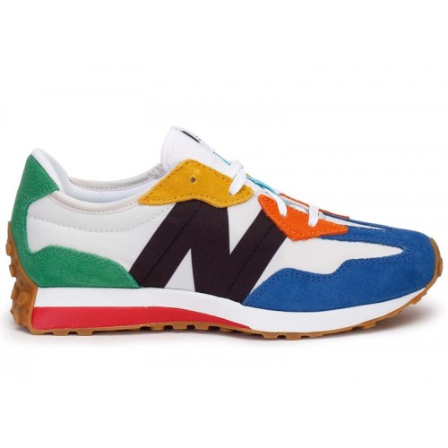 Кроссы New Balance 327 Multicolor (GS) - подростковая сетка размеров