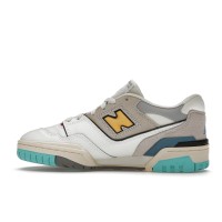 Подростковые кроссовки New Balance 550 Sea Salt Yellow (GS)