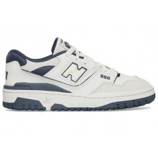 Подростковые кроссовки New Balance 550 White Vintage Indigo (GS)