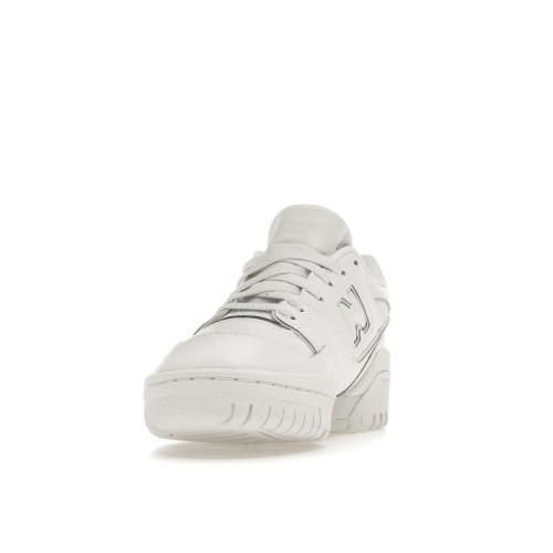 Кроссы New Balance 550 White Off-White Grey (GS) - подростковая сетка размеров