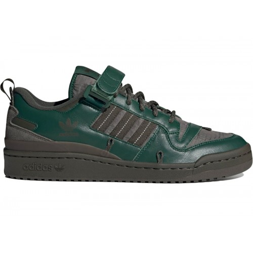 Кроссы adidas Forum 84 Camp Low Dark Green Night Cargo - мужская сетка размеров