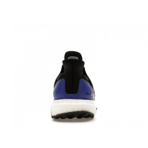 adidas Ultra Boost Spikeless Golf Core Black Lucid Blue - мужская сетка размеров