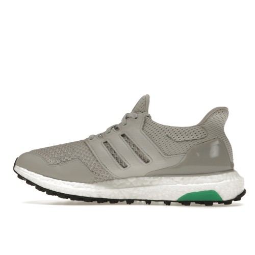 Кроссы adidas Ultra Boost Spikeless Golf Grey Court Green - мужская сетка размеров