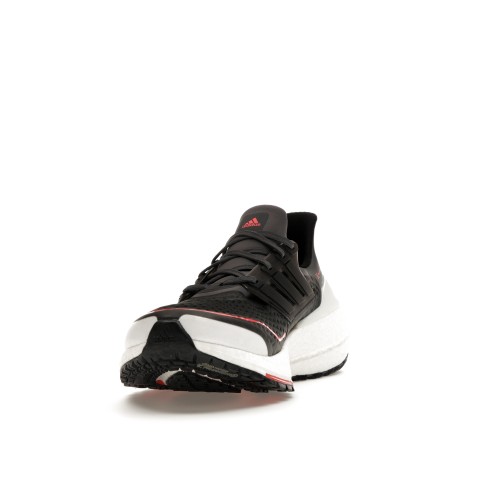 Кроссы adidas Ultra Boost 21 Cold.RDY Grey Black Solar Red - мужская сетка размеров