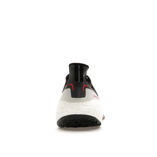 Кроссы adidas Ultra Boost 21 Cold.RDY Grey Black Solar Red - мужская сетка размеров