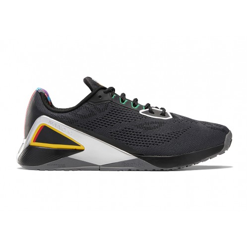 Кроссы Reebok Nano X1 Power Rangers Black Ranger - мужская сетка размеров