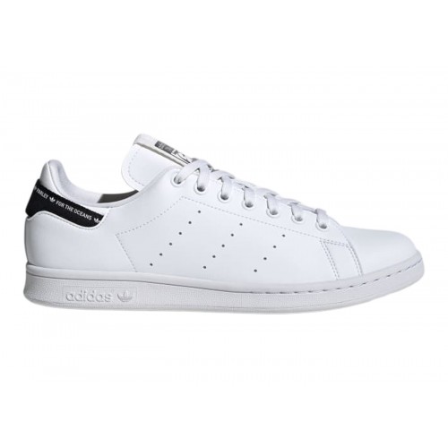 Кроссы adidas Stan Smith Parley Cloud White Cloud White Core Black - мужская сетка размеров