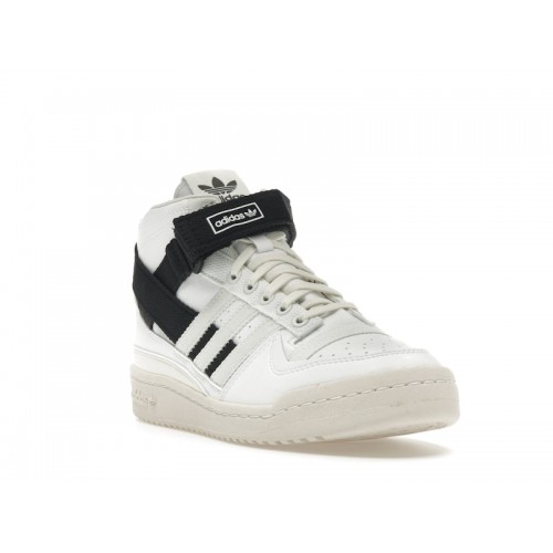 Кроссы adidas Forum Mid Parley White Black - мужская сетка размеров