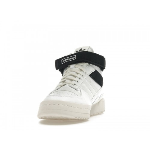 Кроссы adidas Forum Mid Parley White Black - мужская сетка размеров