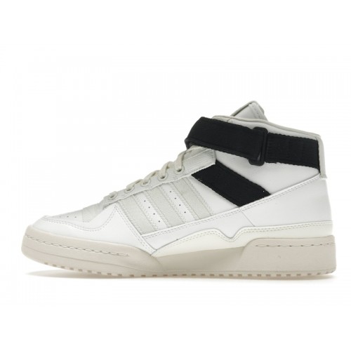 Кроссы adidas Forum Mid Parley White Black - мужская сетка размеров