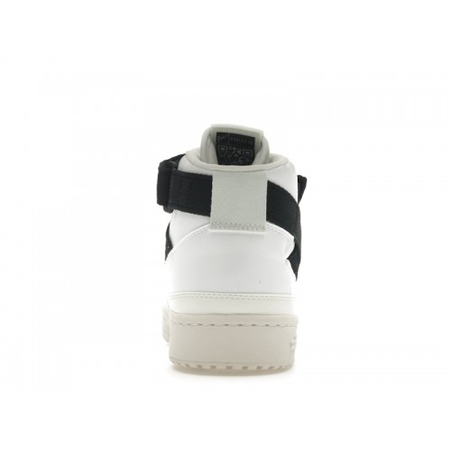 Кроссы adidas Forum Mid Parley White Black - мужская сетка размеров