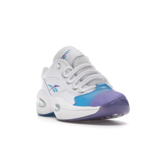 Кроссы Reebok Question Low Radiant Aqua Hyper Purple - мужская сетка размеров