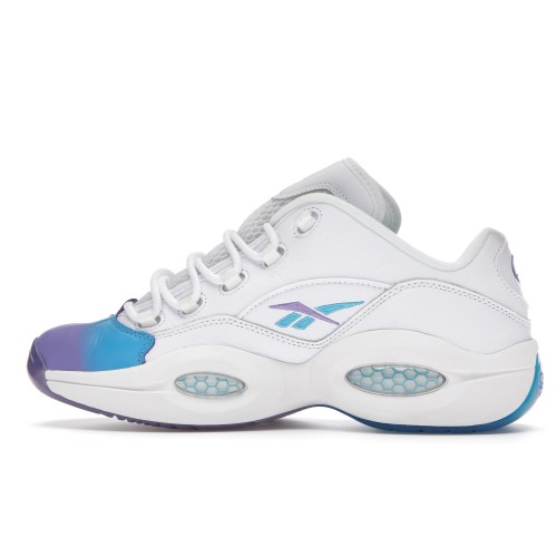 Кроссы Reebok Question Low Radiant Aqua Hyper Purple - мужская сетка размеров